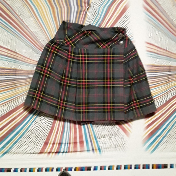 Loft Unisex Size 28" Waist Vintage Unique Scottish Plaid Kilt - Picture 9 of 13